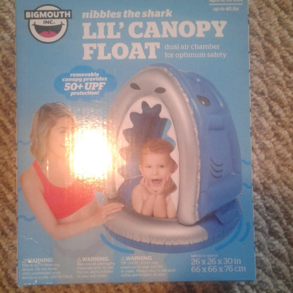 Nibbles the Shark Lil' Canopy Float